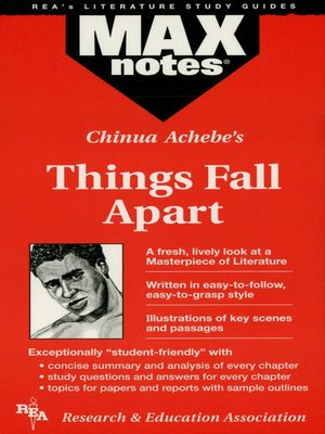 cover image of Things Fall Apart: MAXNotes Literature Guide